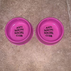 - 🔥2X HOST PICK🔥 NWT Anti Social Social Club Dog Bowl